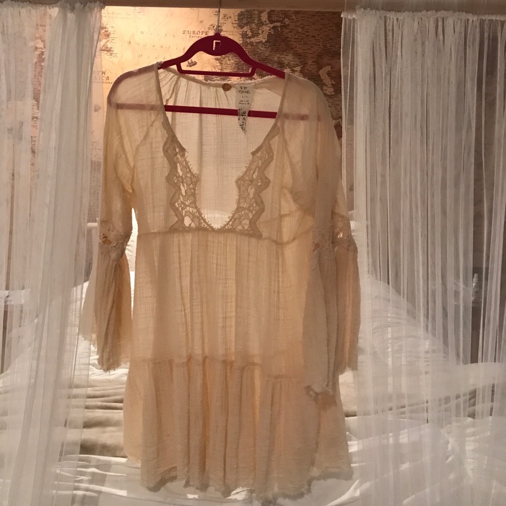 Free People Bell Sleeved Tunic